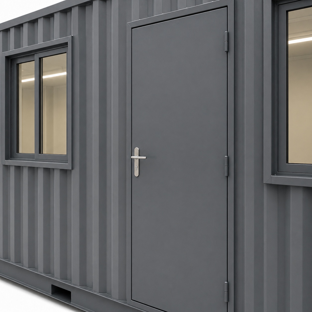 Contenedor oficina de 20 pies acondicionado e aislado – 6,06 x 2,44 x 2,59 m - image 5