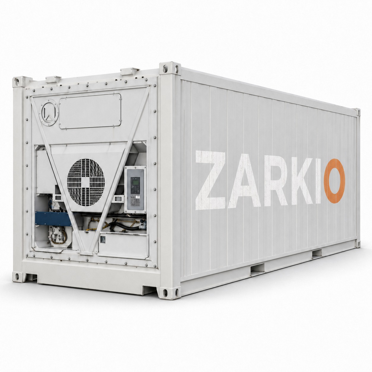Contenedor frigorífico reefer de 20 pies – 6,06 x 2,44 x 2,59 m