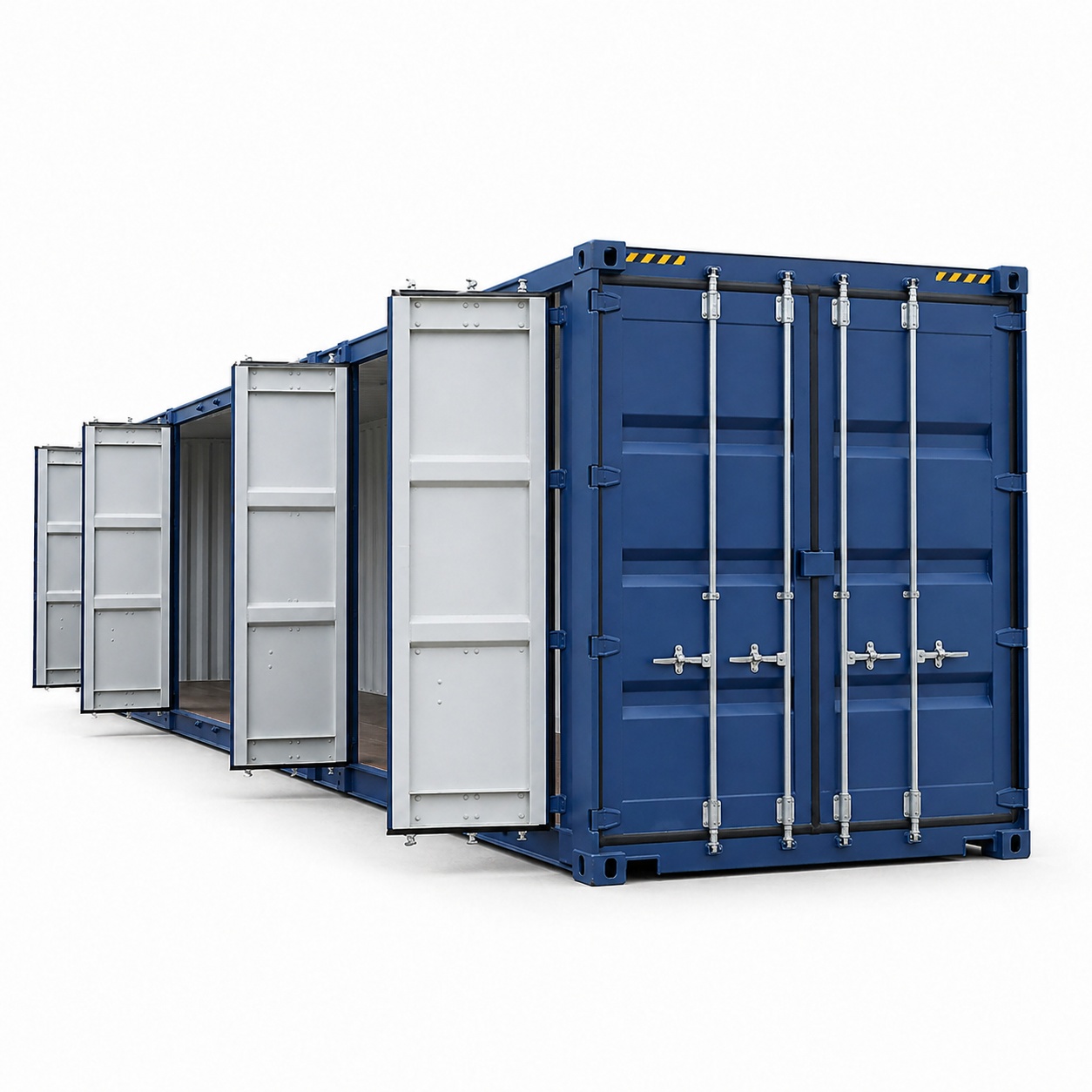 Contenedor open side de 40 pies con apertura lateral – 12,19 x 2,44 x 2,59 m - image 3
