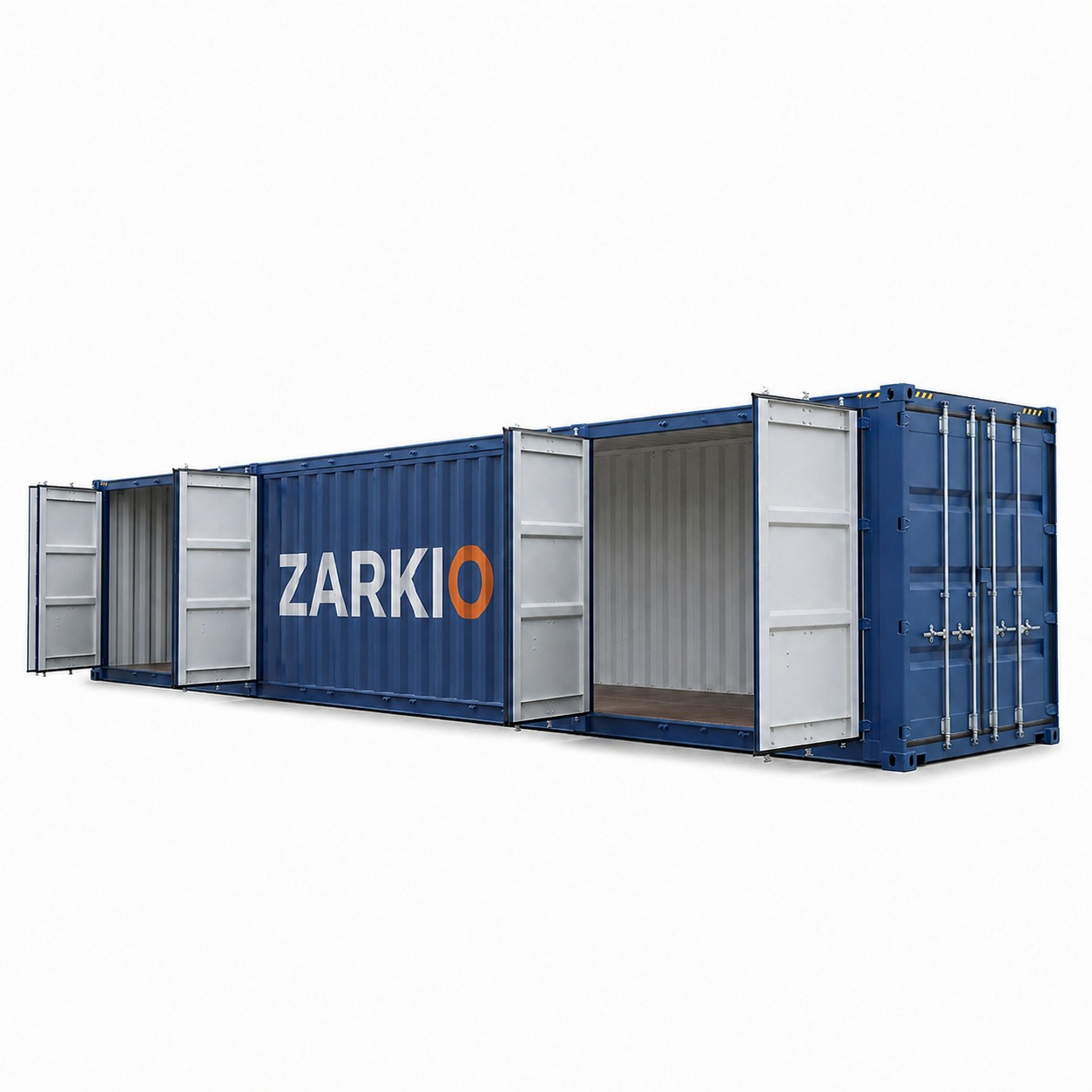 Contenedor open side de 40 pies con apertura lateral – 12,19 x 2,44 x 2,59 m